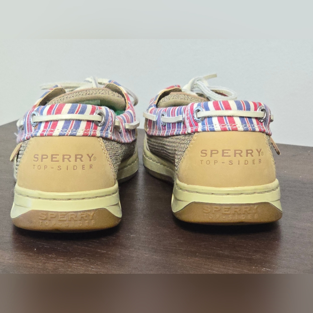 Sperry Angelfish Striped Boat Shoes Women's Size 7.5M - Picture 8 of 13
